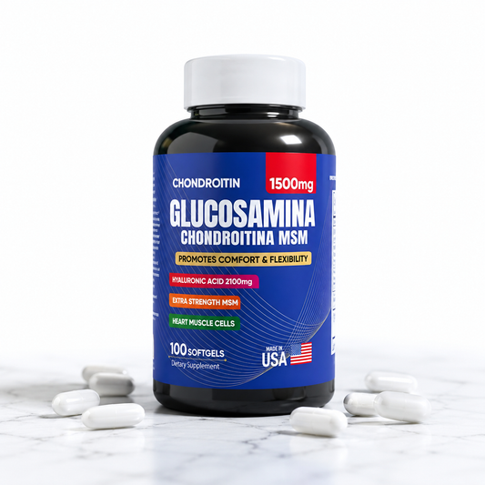 FlexActiv Glucosamina Condroitina MSM - 100 Cápsulas
