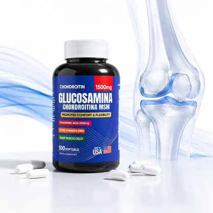 FlexActiv Glucosamina Condroitina MSM - 100 Cápsulas
