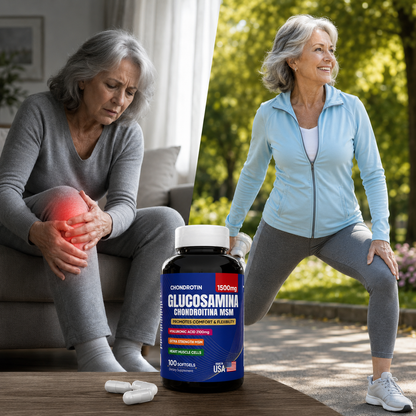 FlexActiv Glucosamina Condroitina MSM - 100 Cápsulas