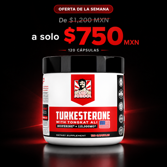 Suplemento Turkesterone 120 Capsulas