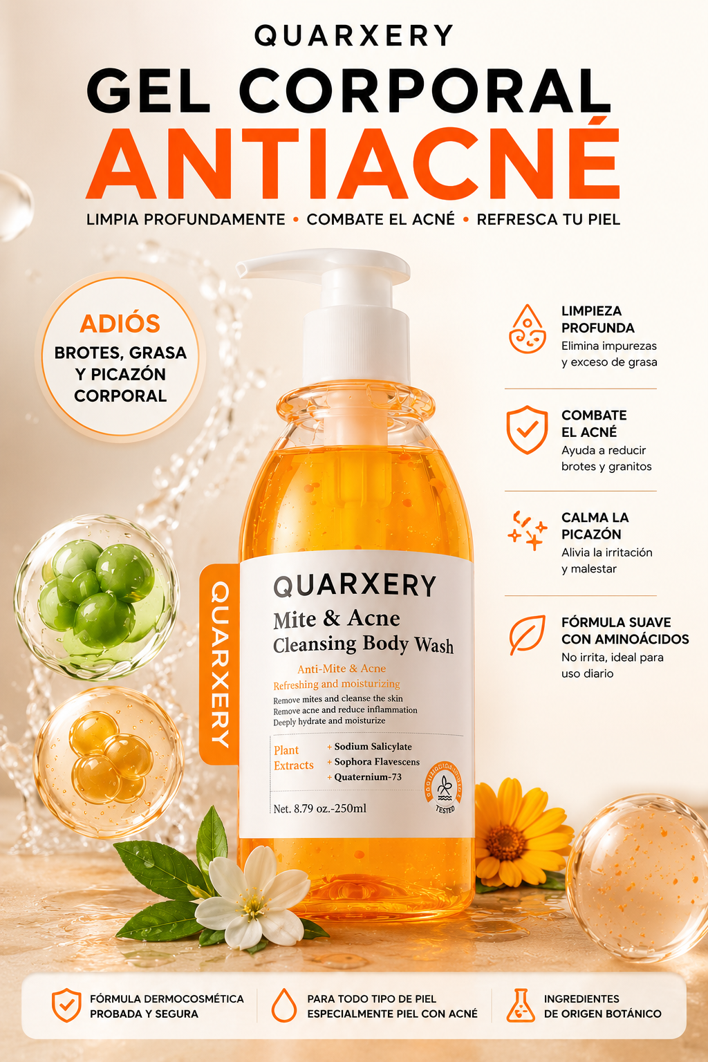 Gel Para El Acne Quarxery