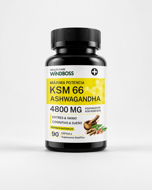 Ashwagandha KSM-66 — 2 Frascos por $749